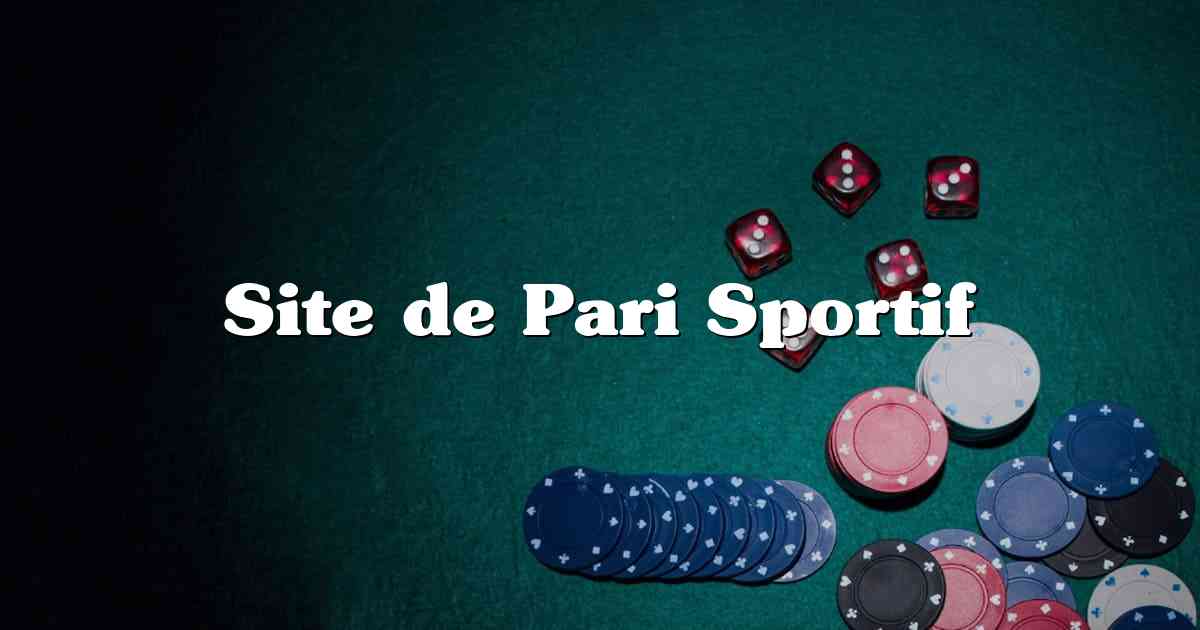 Site de Pari Sportif